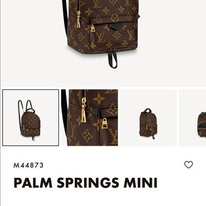 Palm Springs Minu Loui Back Pack